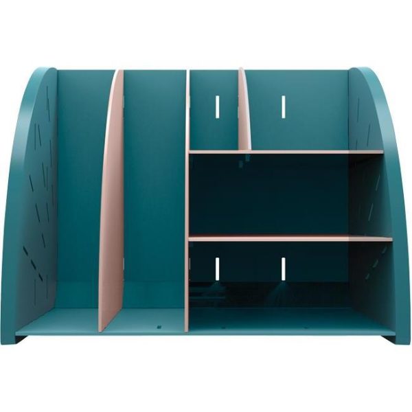 Organizer stolni sa 6 pretinaca pvc Skandi Exacompta 394606D svijetlo plava/boja kože