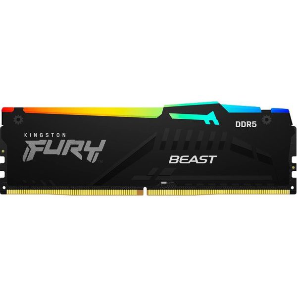 Kingston 32GB 6000MT/s DDR5 CL30 DIMM (Kit of 2) FURY Beast RGB EXPO, KF560C30BBEAK2-32