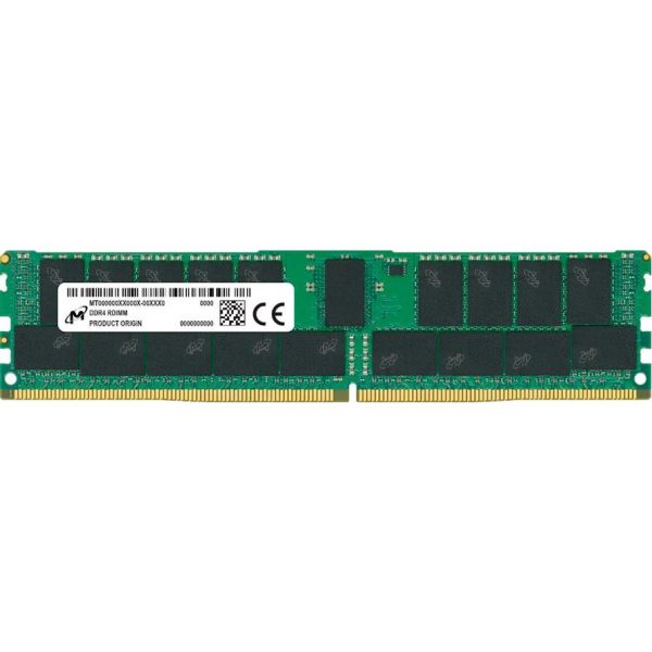 Micron DDR4 RDIMM 32GB 2Rx4 3200 CL22 (8Gbit) (Single Pack), MTA36ASF4G72PZ-3G2R