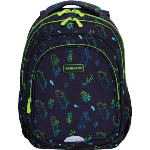 Ruksak školski-notebook anatomski Skate Lifestyle Head 502024115