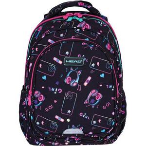 Ruksak školski-notebook anatomski Girl Go Head 502024111