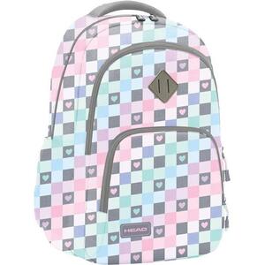 Ruksak školski-notebook anatomski Checkered Hearts Head 502024107