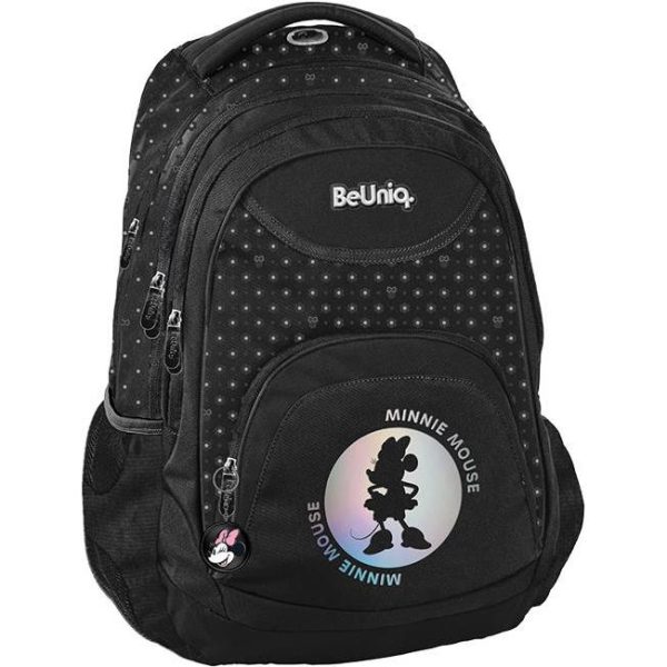 Ruksak školski anatomski Disney Minnie Beuniq DM24YY-2708 crni