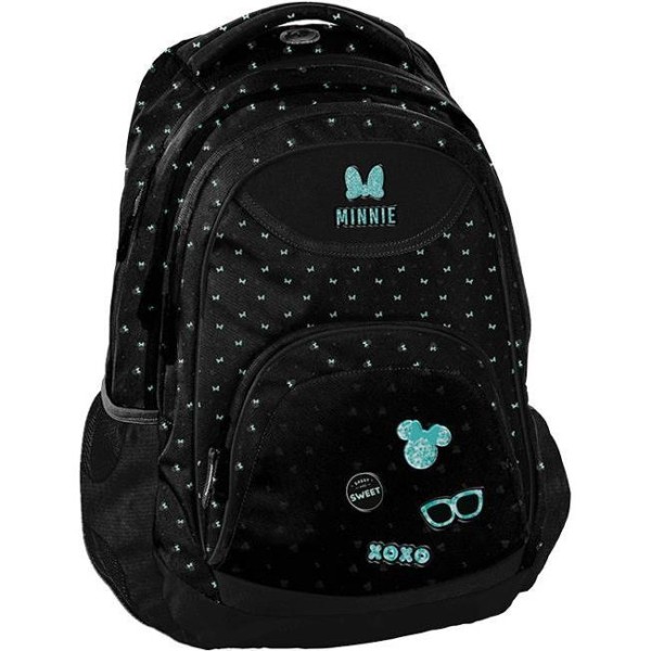 Ruksak školski anatomski Disney Minnie Beuniq DM23WW-2708 crni