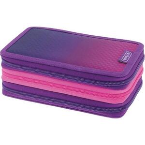 Pernica puna 3zipa Dip Dye Herlitz 50046331 rozo ljubičasta