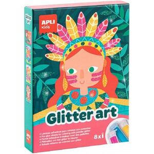 Glitter art Apli igra za stvaranje slika sa šljokicama 17561