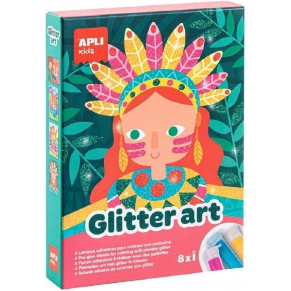 Glitter art Apli igra za stvaranje slika sa šljokicama 17561