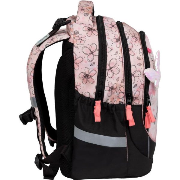 Torba školska Belmil leisure plus Light Pink Petals 338-87/19