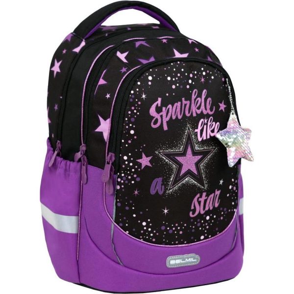 Torba školska Belmil leisure plus Sparkle like a Star 338-87/22 - Slika 2
