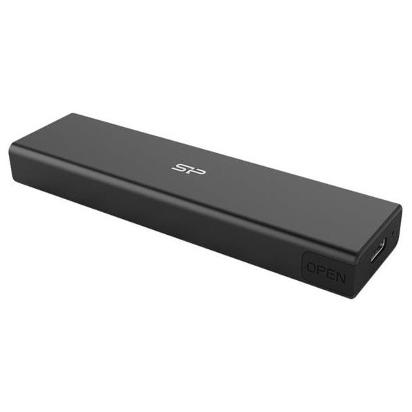SILICON POWER Ext M.2 NVMe/SATA SSD case , SP000HSPSDPD60CK