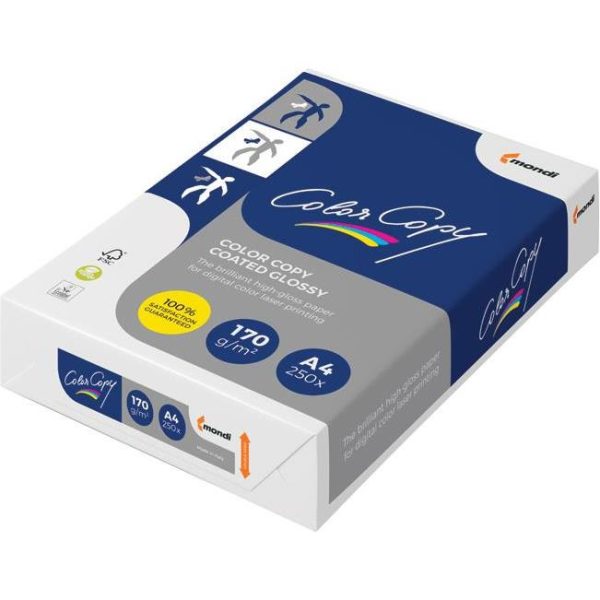Papir LK Color Copy Coated sjajni 170g A4 pk250 Mondi, 000022828