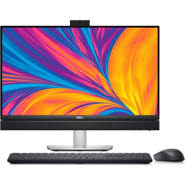 Dell OptiPlex 7420 AIO, 23.8" FHD (1920x1080), Intel Core i5-14500T vPro (24MB, 14C/20T, 4.8GHz, 35W), 16GB (1x16GB) DDR5, M.2 512GB PCIe, Intel Integrated, WiFi, BT, DP, USB-C, 5xUSB-A, RJ-45, SD CR,