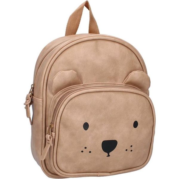 Ruksak Vadobag Kidzroom Porto Beary Excited svijetlo smeđi 5,3L 030-4725