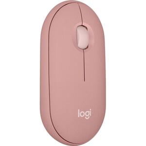 Logitech Pebble M350s, bežični miš, rozi, 910-007014