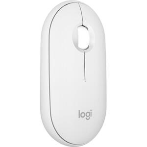 Logitech Pebble M350s, bežični miš, bijeli, 910-007013