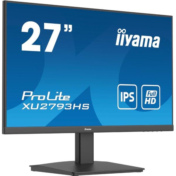 IIYAMA Monitor LED XU2793HS-B6 27" 1920 x 1080 @100Hz 250 cd/m2 1000:1 1ms HDMI DP tilt - Slika 2