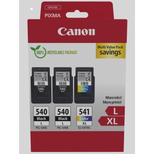 Canon multipack PG-540L x 2 + CL-541XL