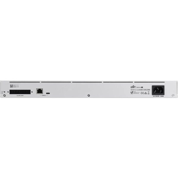 UBIQUITI Pro 24; (24) GbE ports; (2) 10G SFP+ ports; DC power backup-ready; Layer 3 switching; Silent cooling. - Slika 2