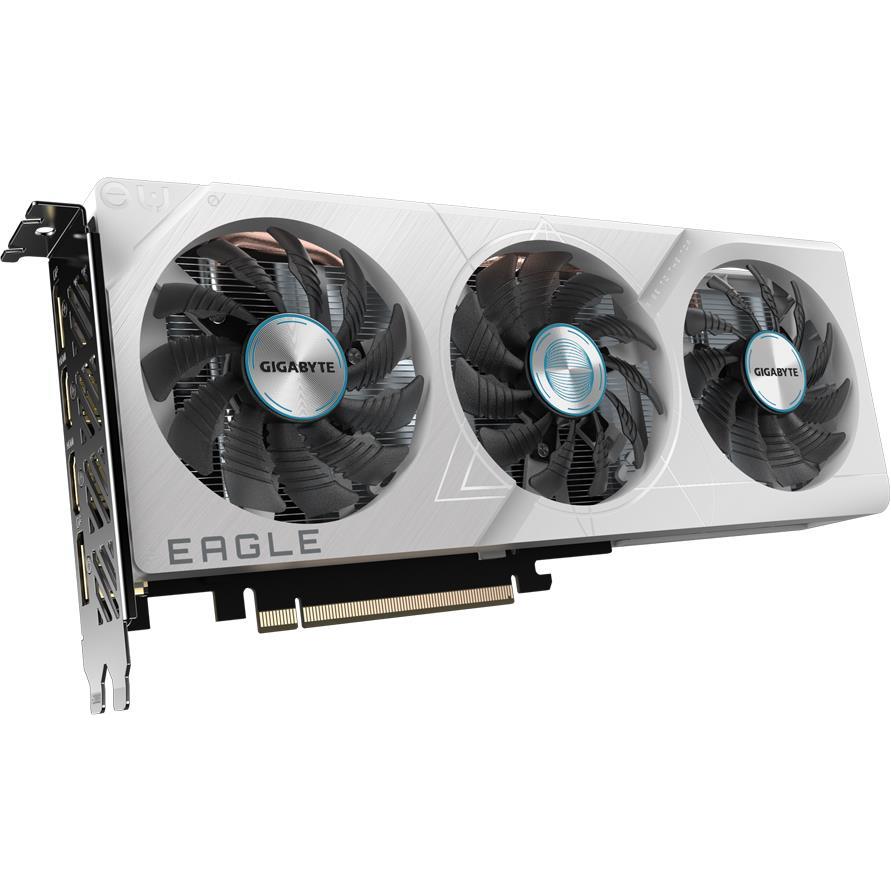 GIGABYTE Video Card NVIDIA GeForce RTX 4060 EAGLE OC ICE 8G, GDDR6 8GB/128bit, PCI-E 4.0 x8, 1x8-pin, Retail - Slika 2