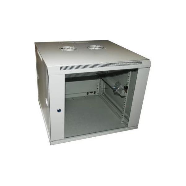 NaviaTec zidni mrežni ormar 18U 600 x 600mm, jednodjelni, SE serija, rastavljen WCAB18U-S6060GSE
