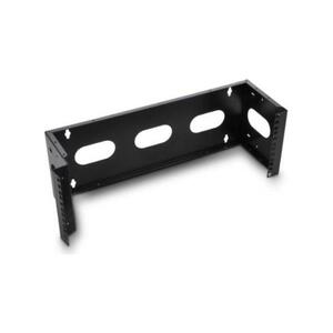 NaviaTec zidni nosač 19", 3U, dubina 15 cm, crni WBKT3U-6B