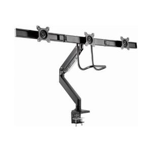 Gembird Desk mounted adjustable monitor arm for 3 monitors