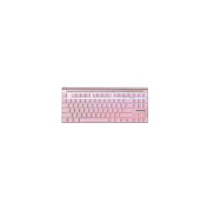 Cherry MX 8.0 svjetleća (RGB) igraća tipkovnica, MX Red, USB, roza