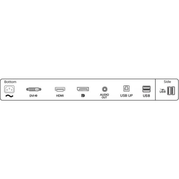 Philips 24" 245B1/00 (23.8") 16:9 Quad HD (2560×1440) IPS W-LED, Pivot, 4ms, DVI-D/DP/HDMI, USB3.2×4, zvučnici, crni - Slika 2