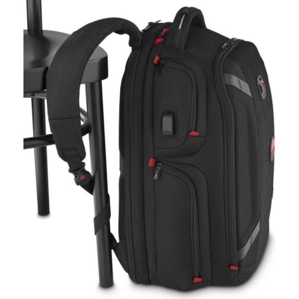 Wenger ruksak PlayerOne za 17.3" prijenosnik, crni - Slika 5