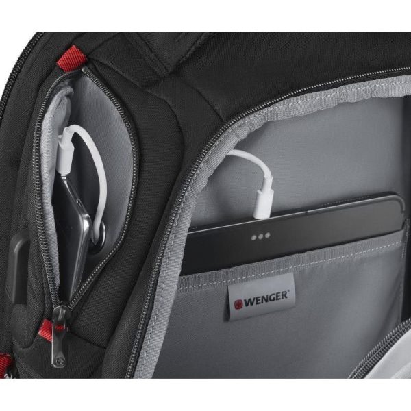 Wenger ruksak PlayerOne za 17.3" prijenosnik, crni - Slika 6