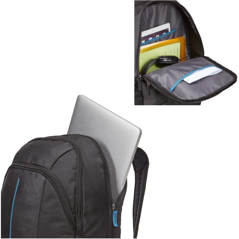 Case Logic ruksak Prevailer za 17'' prijenosnik, crni - Slika 5