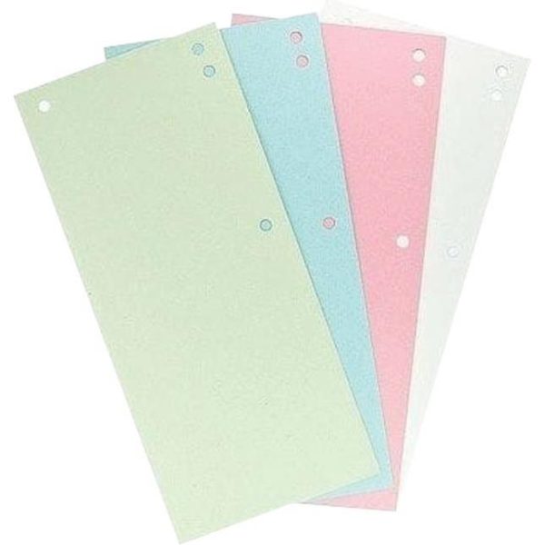 Pregrada kartonska 23,5x10,5cm pk100 Donau 8620100S-99 sortirano, 000024493