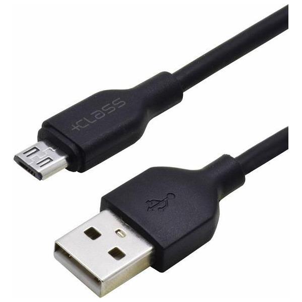 USB KABEL +CLASS MIKRO, USB NA MIKRO 1 m CRNI BULK