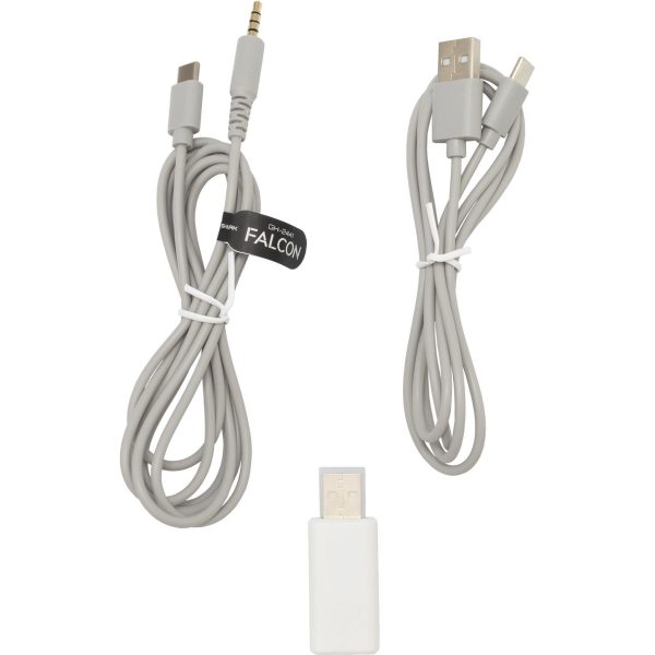 White Shark HEADSET WGH-2441 FALCON Bijelo/Sive - Bežične - Slika 3