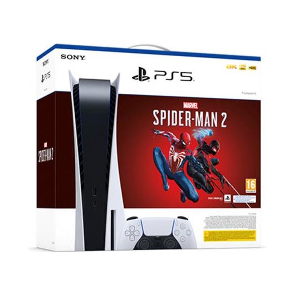 PlayStation 5 Slim D chassis + Marvel's Spider-Man 2 VCH