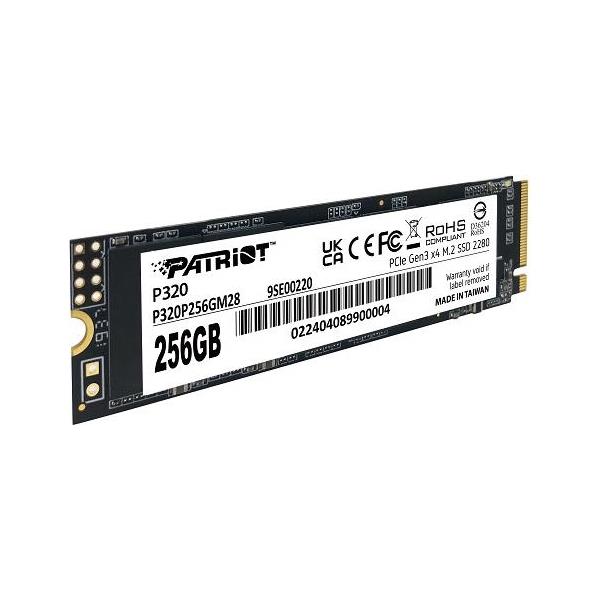 Patriot SSD P320 R2200/W1200, 256GB, M.2 NVMe