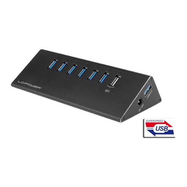 LC-Power 7x USB 3.0 hub + strujni adapt