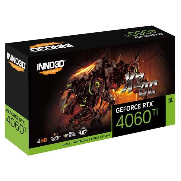 INNO3D GeForce RTX 4060 Ti X3 OC 8GB