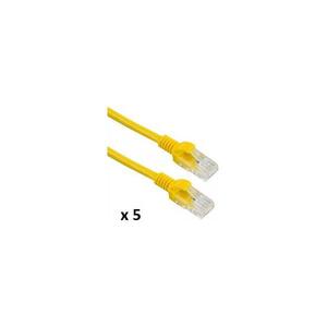 KABEL SBOX UTP CAT5e 3 M Žuti, UTP-3Y