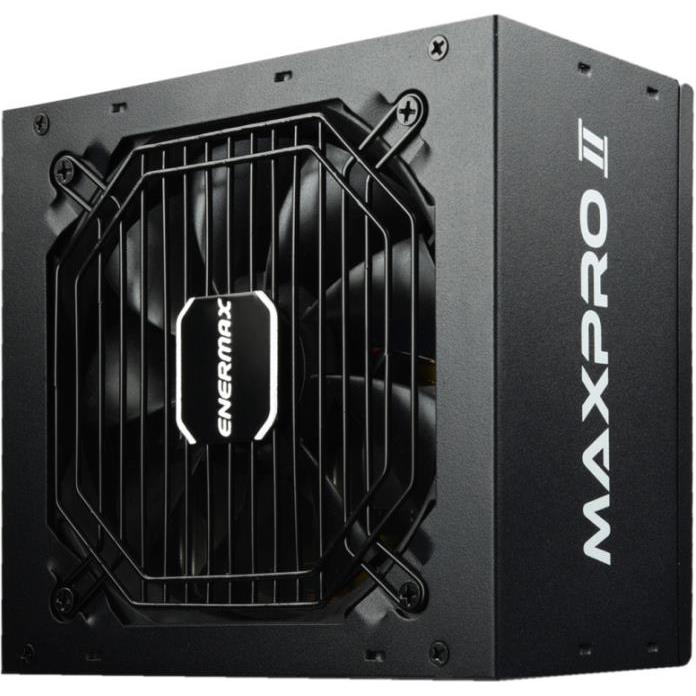 Enermax 500W MaxPro II, ATX 2.3, 80+, aktivan PFC, 2×PCIe, 5×SATA, 24-pina, 120mm ventilator, EMP500AGT-C