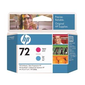 HP 72 Printhead magenta and cyan Vivera