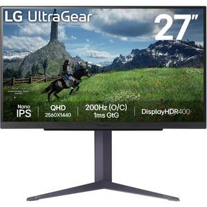 LG 27GS85Q, IPS, QHD, 2xHDMI, DP, USB, 180Hz, 1ms