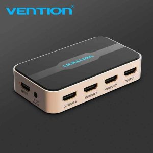 HDMI RAZDJELNIK 1 ULAZ 4 IZLAZA HDMI 4K VENTION ACCG0-EU ZLATNI