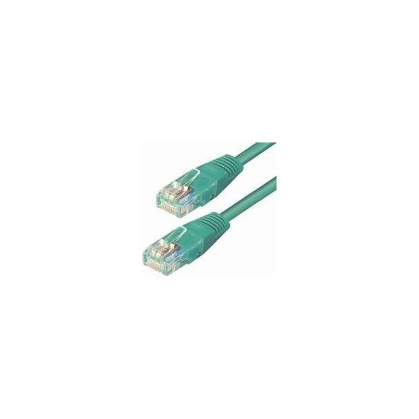 NaviaTec Cat5e UTP Patch Cable 15m green