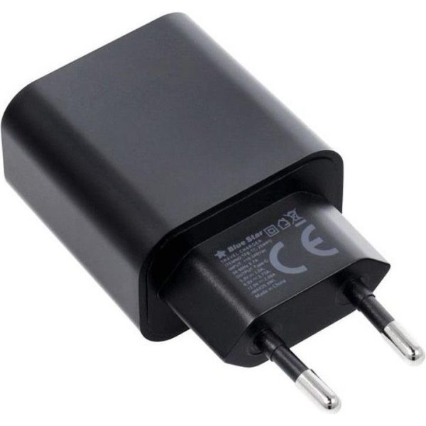 Punjač BLUE STAR Tip C + kabel Tip C-C PD QC4.0 3A 25W TFB-TC-25WPD, crni - Slika 3