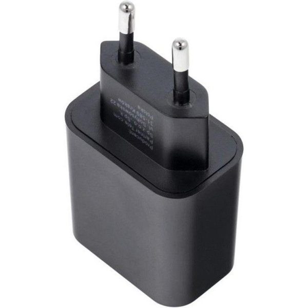 Punjač BLUE STAR Tip C + kabel Tip C-C PD QC4.0 3A 25W TFB-TC-25WPD, crni - Slika 4