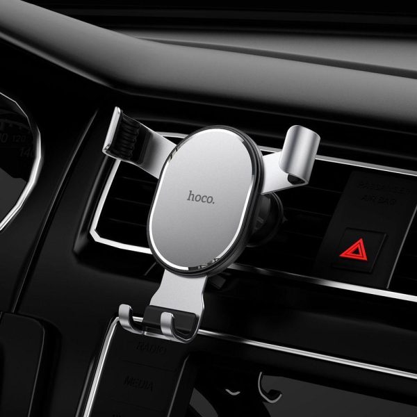 Držač za auto HOCO za ventilaciju CA56 PLUS metal armour black - Slika 5