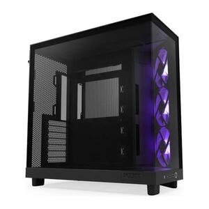 NZXT H6 Flow RGB, crno bez napajanja, ATX