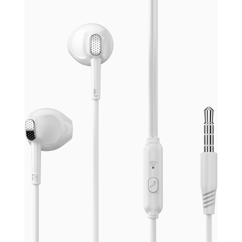 XO wired earphones EP52 jack 3,5mm white