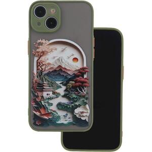 Maskica Ultra Trendy Xiaomi Redmi 13C 4G / Poco C65 Travel green